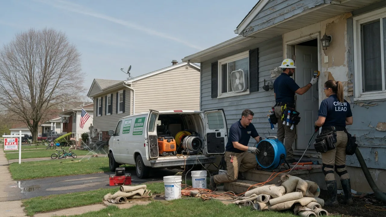 Flood Cleanup in Harveyville, KS near me