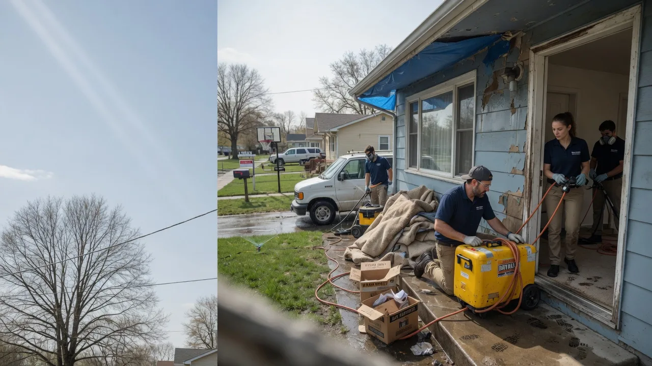 Basement Flood Cleanup in Harveyville, KS near me